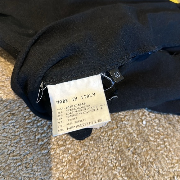 Neil Barrett Black Leggings Size small - Picture 7 of 8